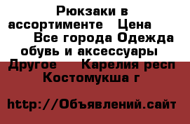 Рюкзаки в ассортименте › Цена ­ 3 500 - Все города Одежда, обувь и аксессуары » Другое   . Карелия респ.,Костомукша г.